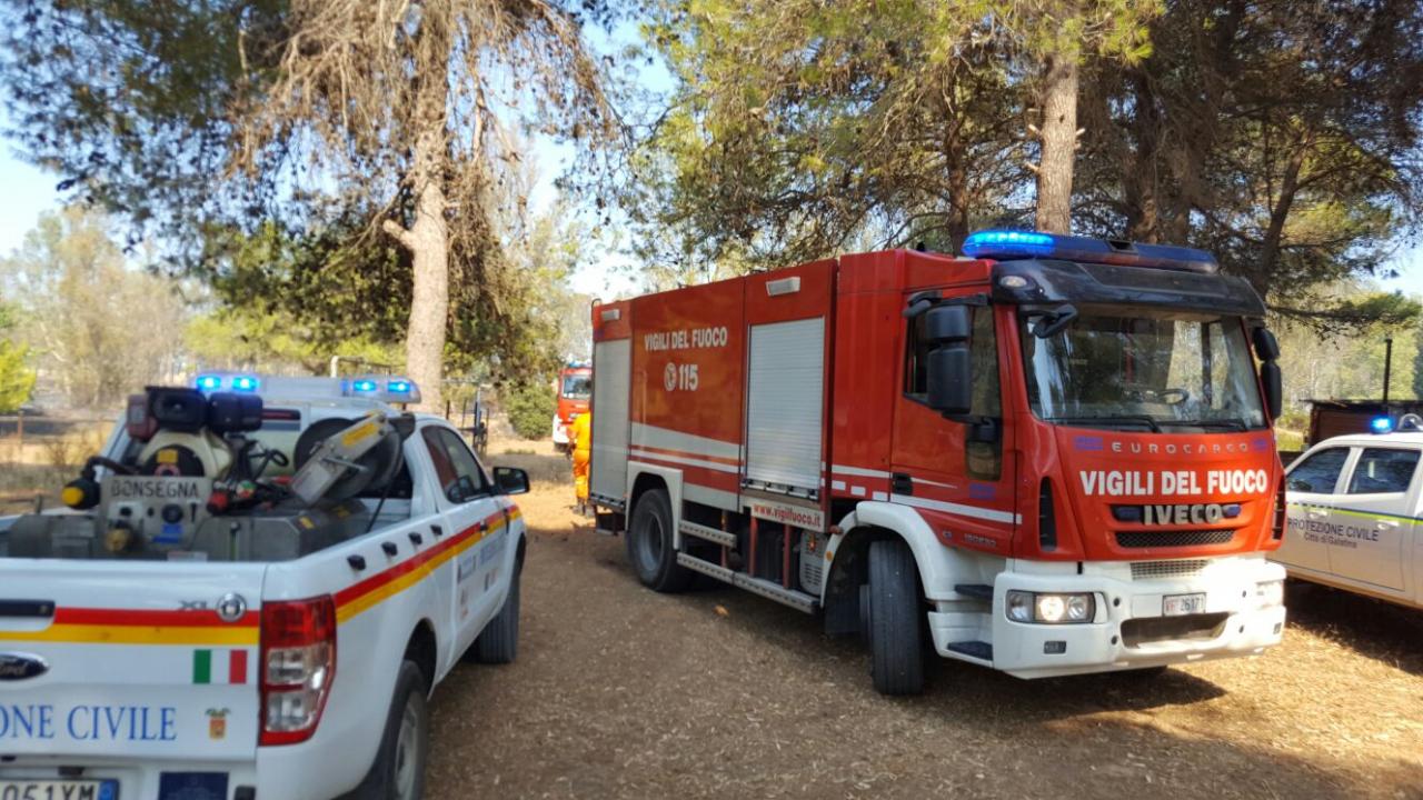 Fuoco sulla Galatina-Galatone