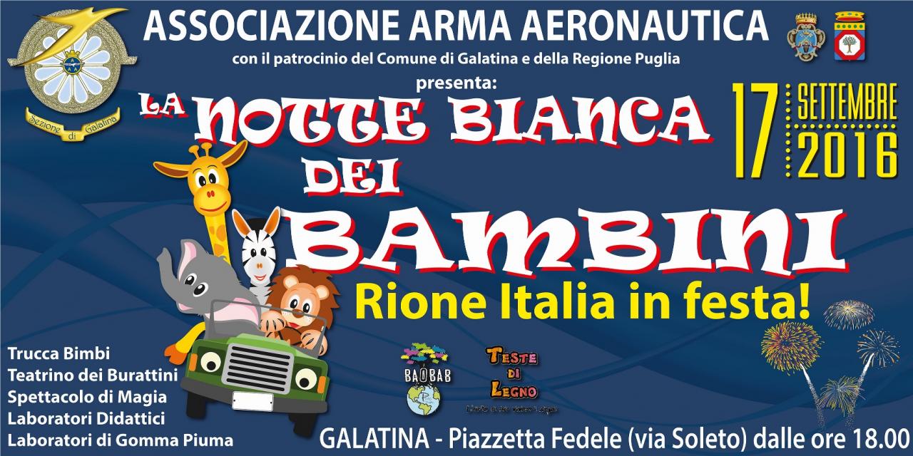 Al Rione Italia la notte bianca dei Bambini 
