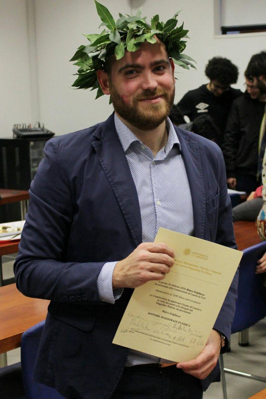 A Marco Scigliuzzo il “Premio Ricerca e Innovazione”