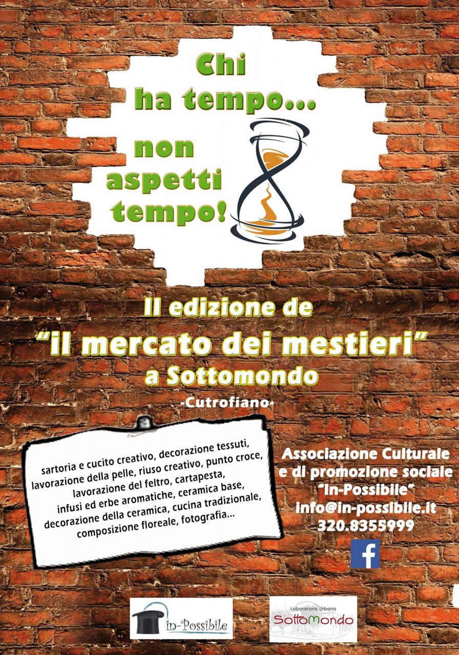 Torna &quot;Il mercato dei mestieri&quot;