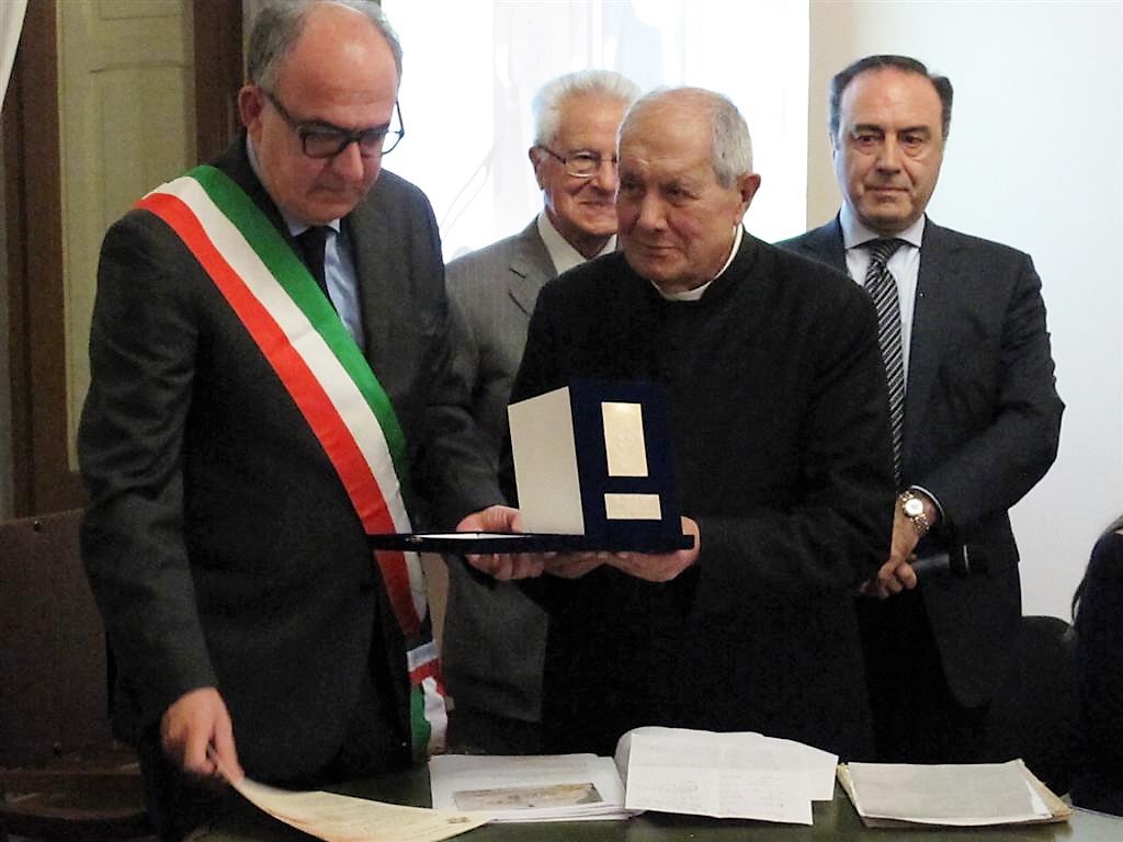 Premio Beniamino De Maria, don Fedele Lazari