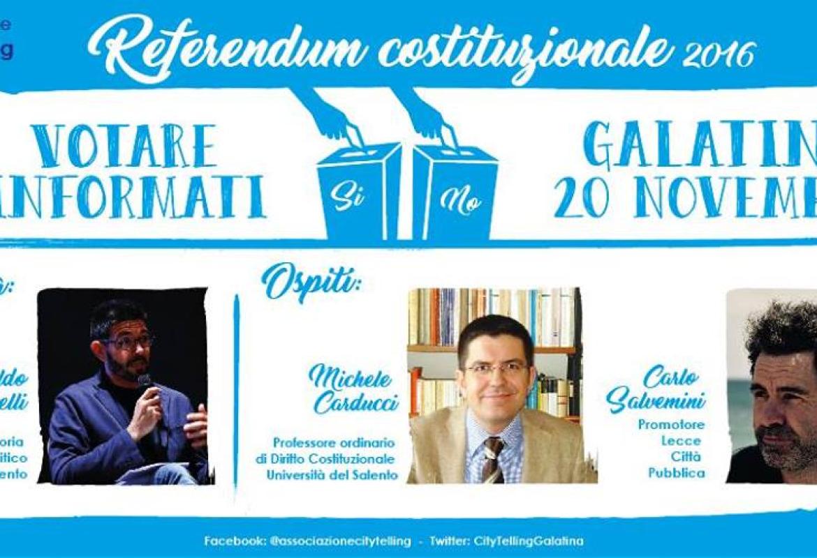 Si o No? A Galatina un incontro per capire