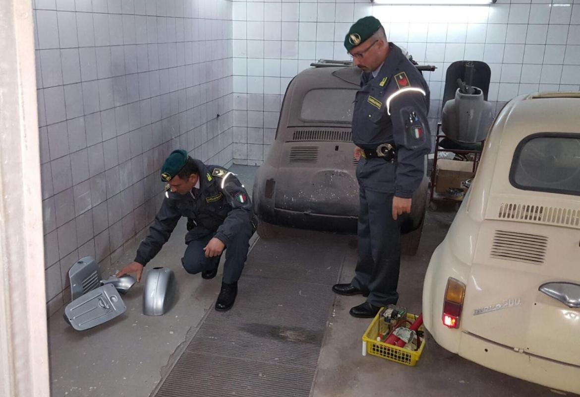 La Guardia di Finanza blocca quattro officine irregolari