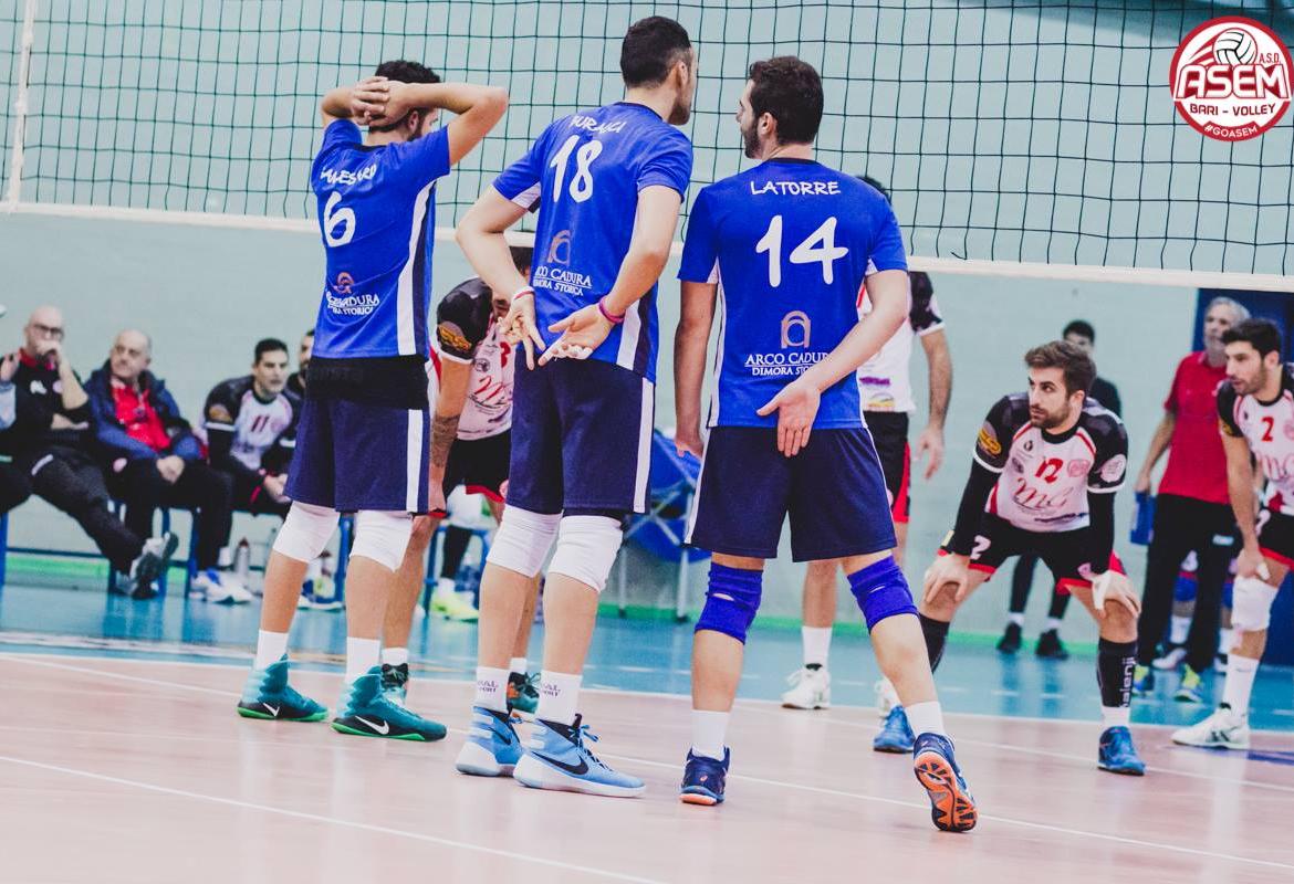 Da Bari un punto pesante per l'Olimpia