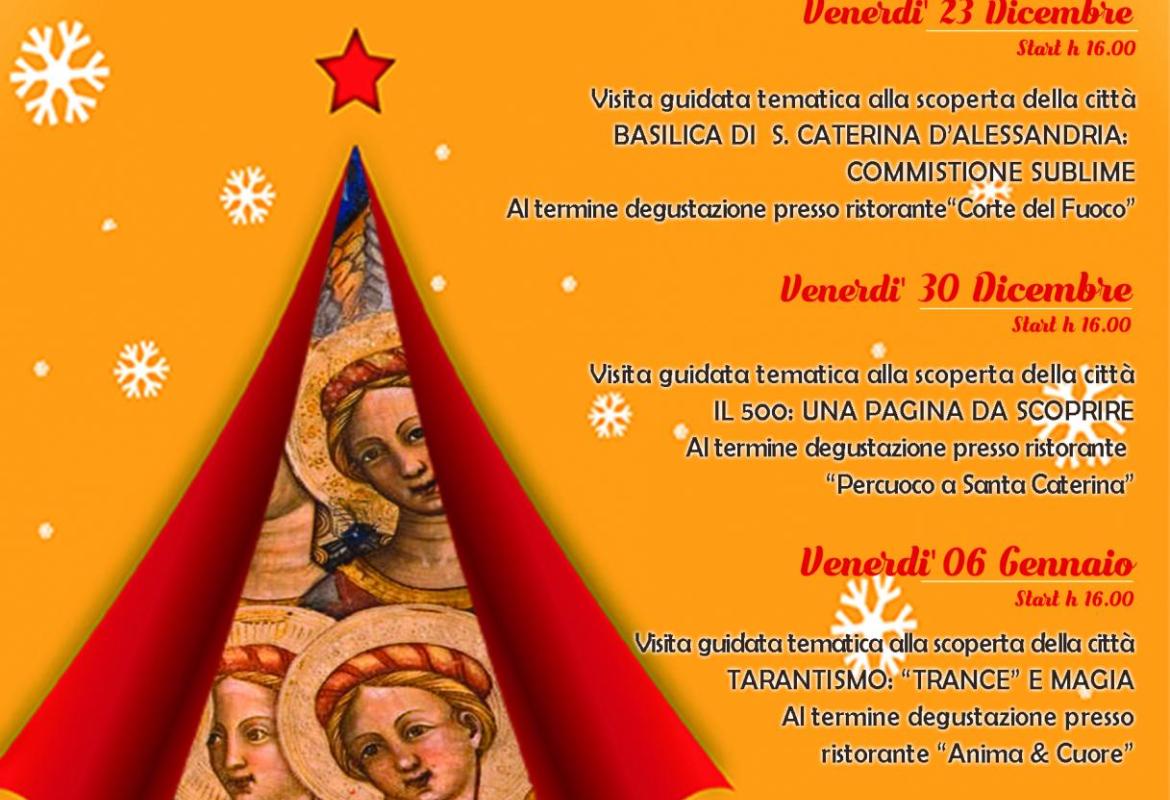 Natale alla scoperta del centro antico di Galatina
