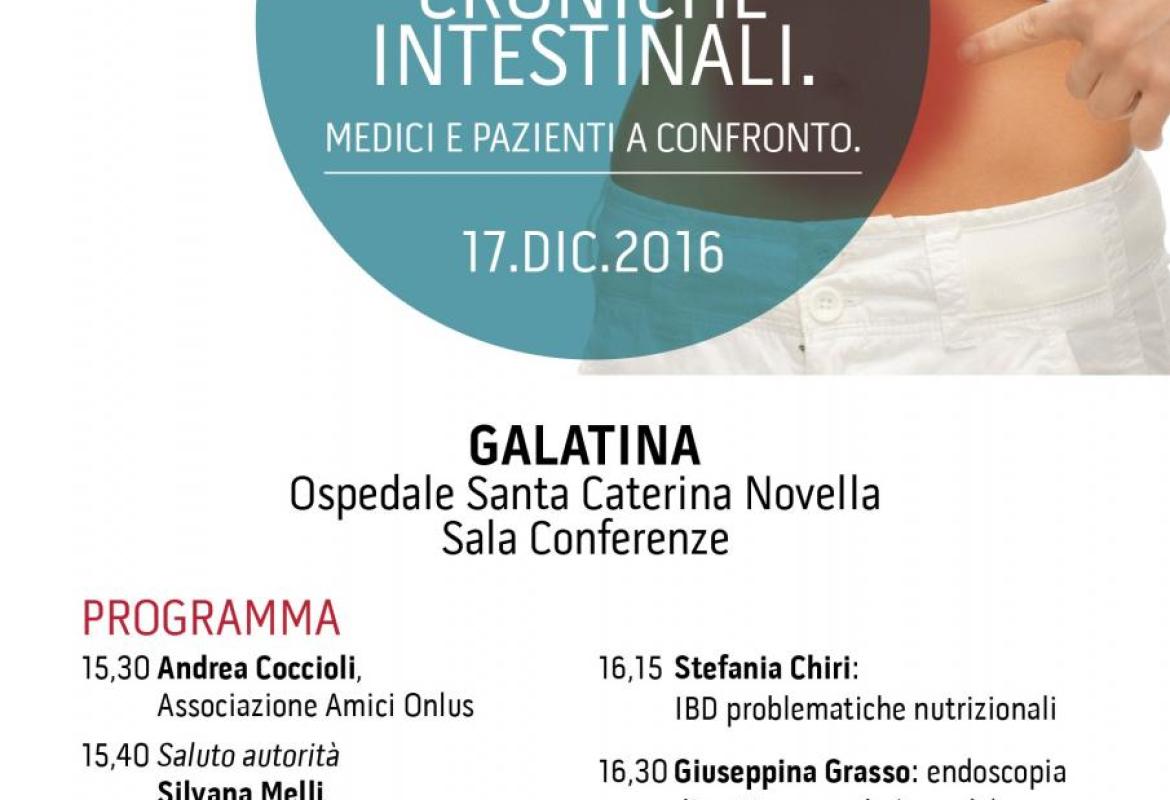 Medici e pazienti a confronto sulle malattie croniche intestinali