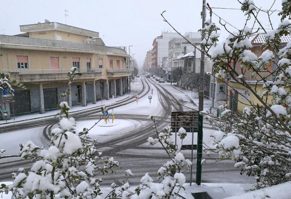 I rifiuti verranno ritirati domani se le condizioni meteo miglioreranno