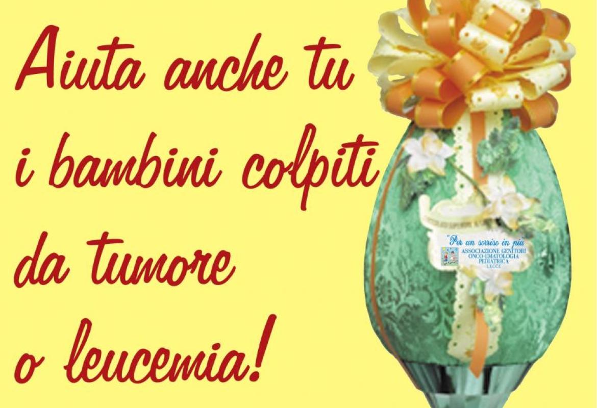 Le uova di Pasqua 'Per un sorriso in più'