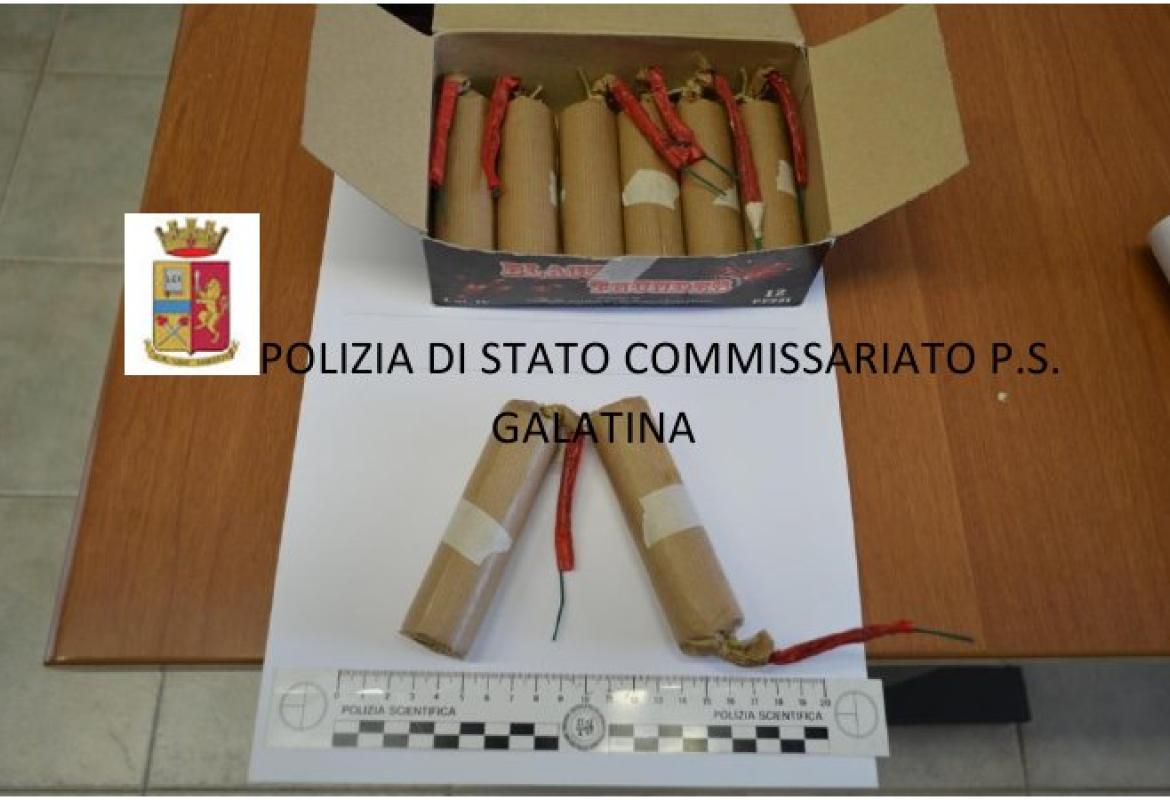 Detenzione di esplosivi, arrestato pregiudicato di Soleto