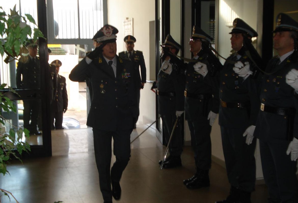 Il Comandante Regionale della Guardia di Finanza in visita a Gallipoli