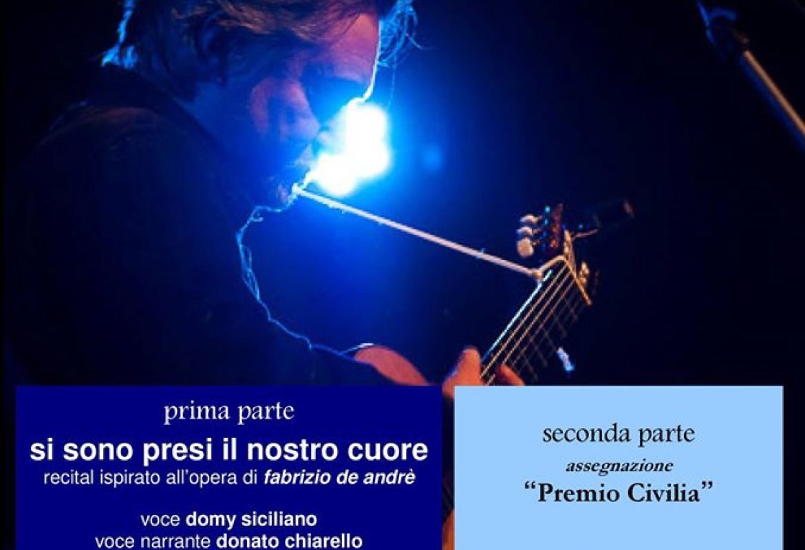 Il Premio Civilia a Max Manfredi