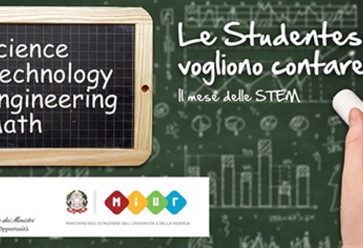Mese delle #Stem, "Noi siamo pari"
