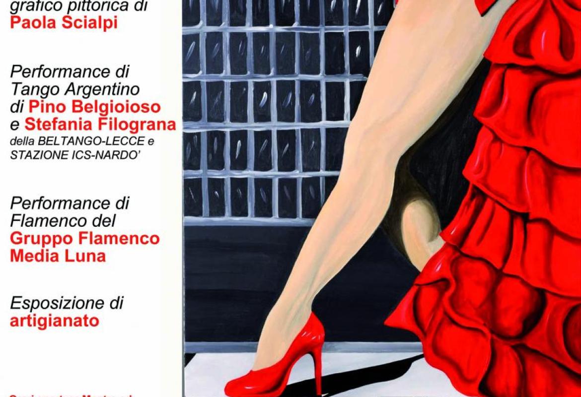 Il 'Tango' di Paola Scialpi il 9 a Palazzo Baldi, un'iniziativa di 'Galatina Letterata'