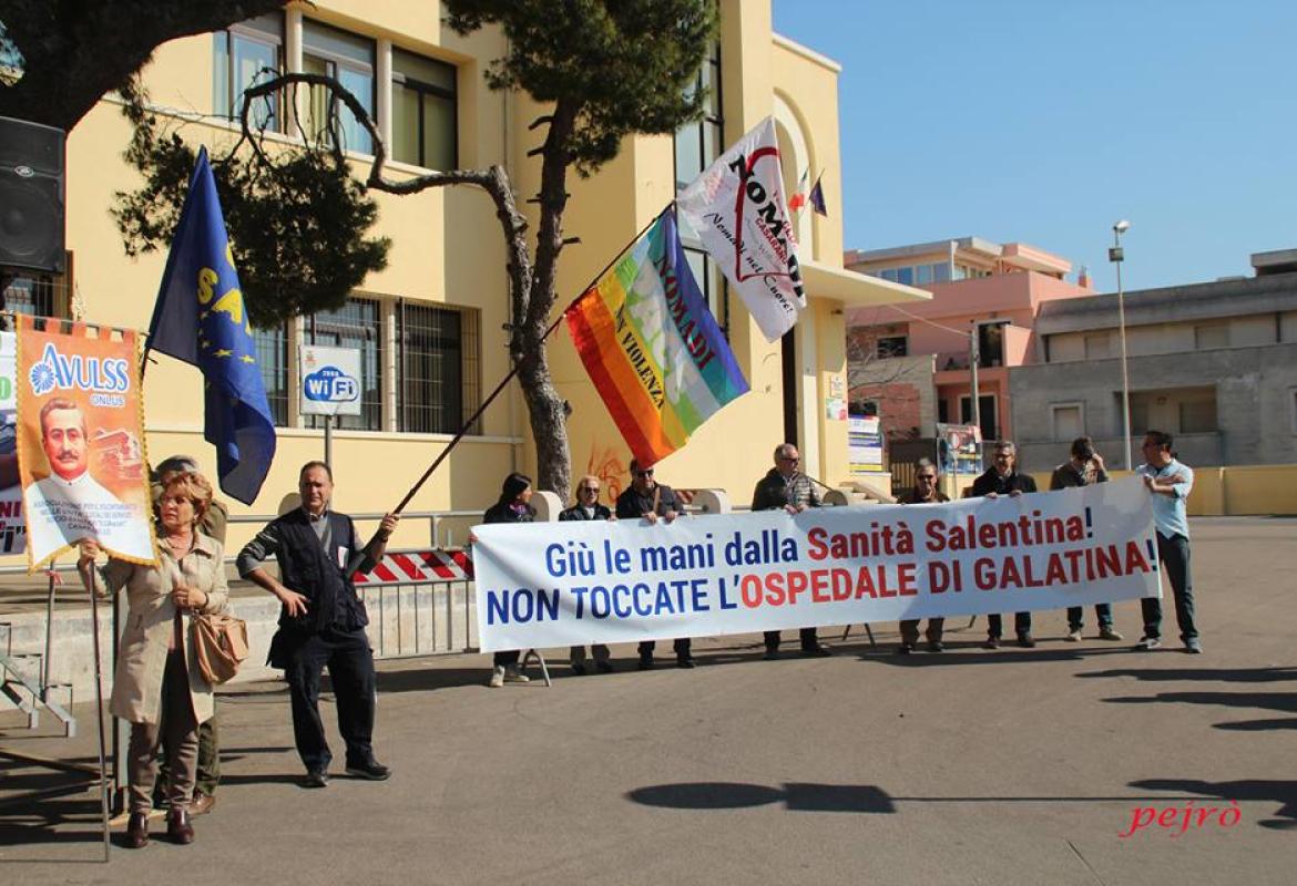 &quot;A Casarano contro il piano di riordino ospedaliero non c'erano i galatinesi&quot;