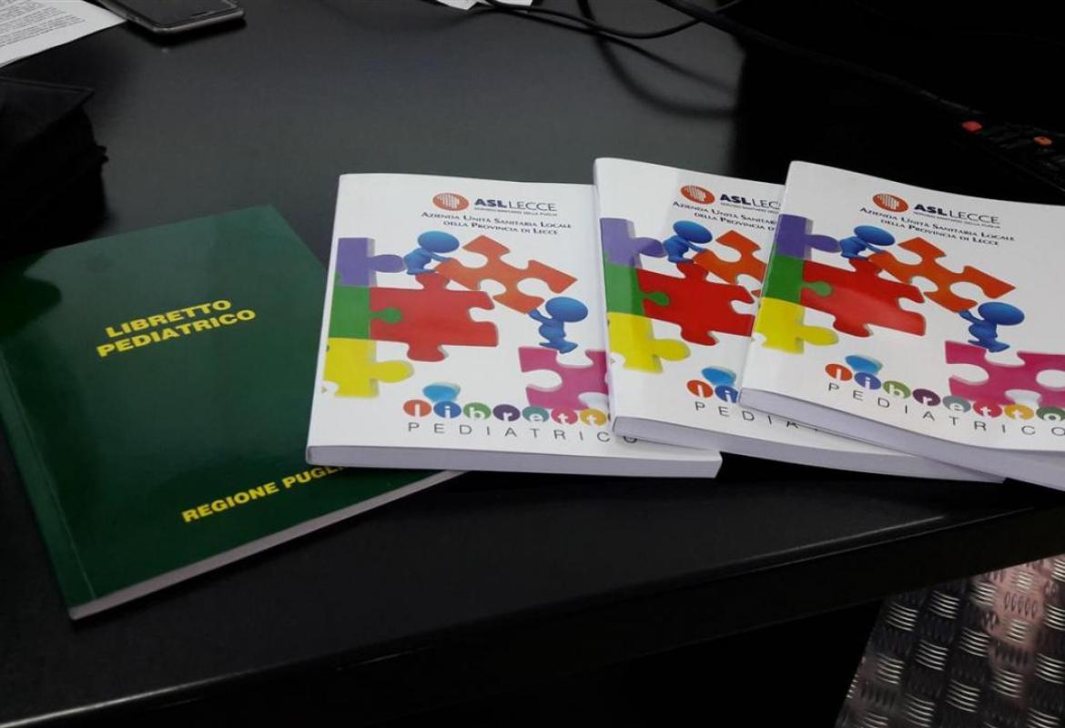 Il nuovo libretto pediatrico di Asl Lecce