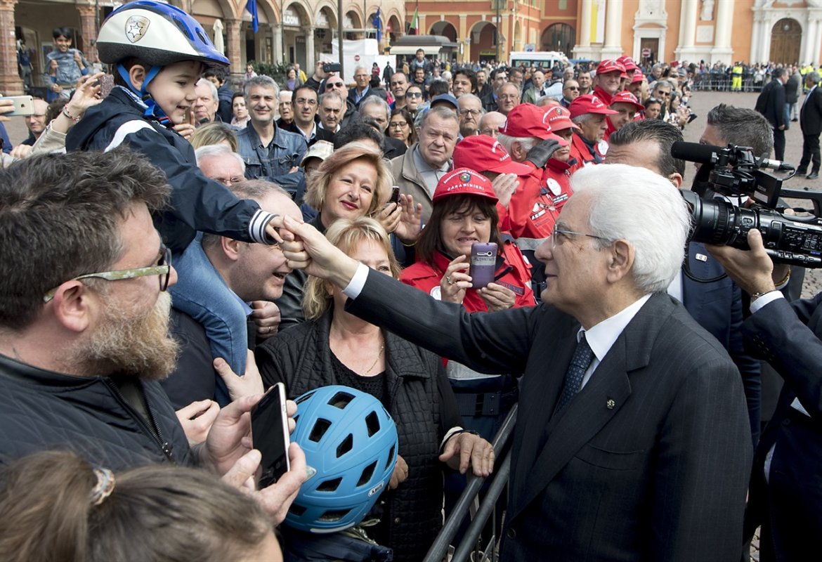"Mai più fascismo, mai più guerra" Il discorso di Sergio Mattarella a Carpi