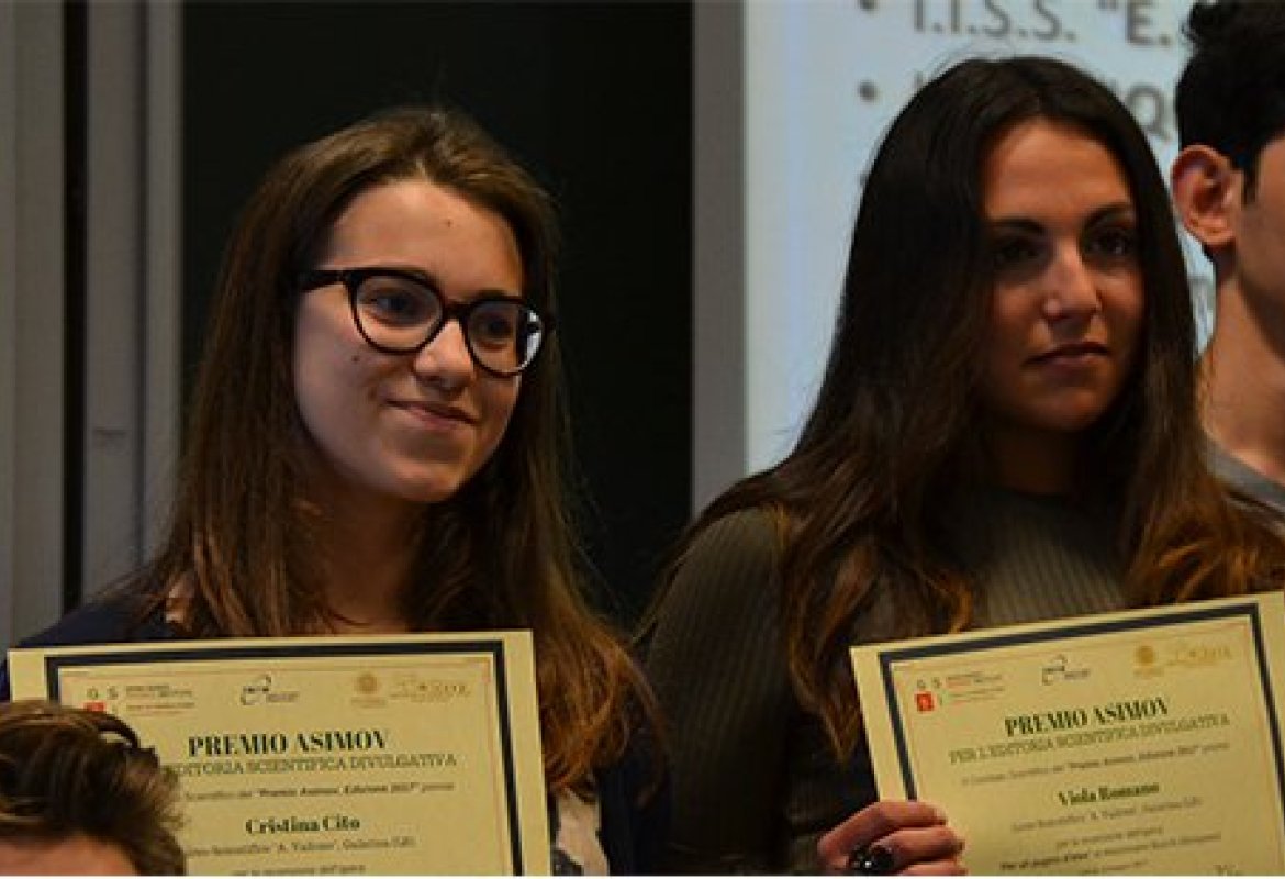 Due Premi Asimov al Liceo Vallone