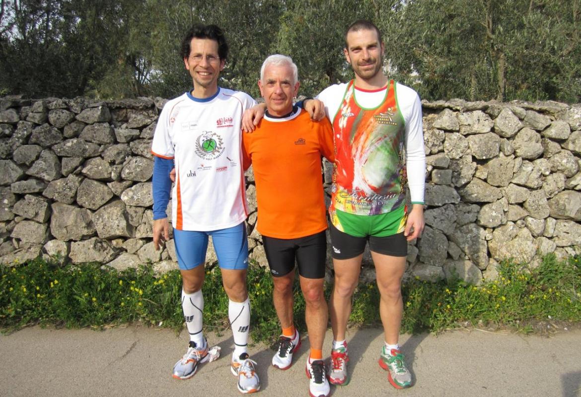 Maratona, tre galatinesi a Roma