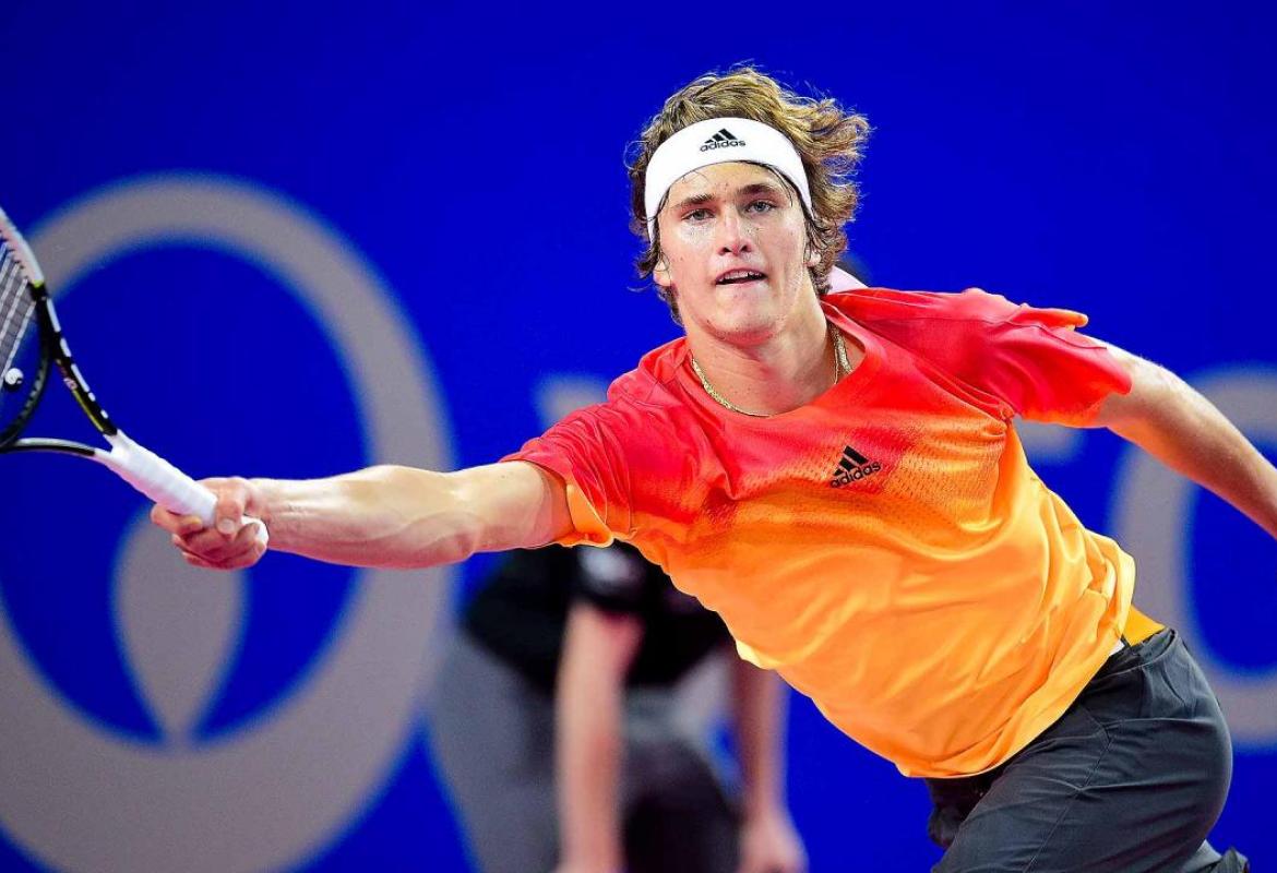 Alexander "Sascha" Zverev a Galatina (nel 1998)