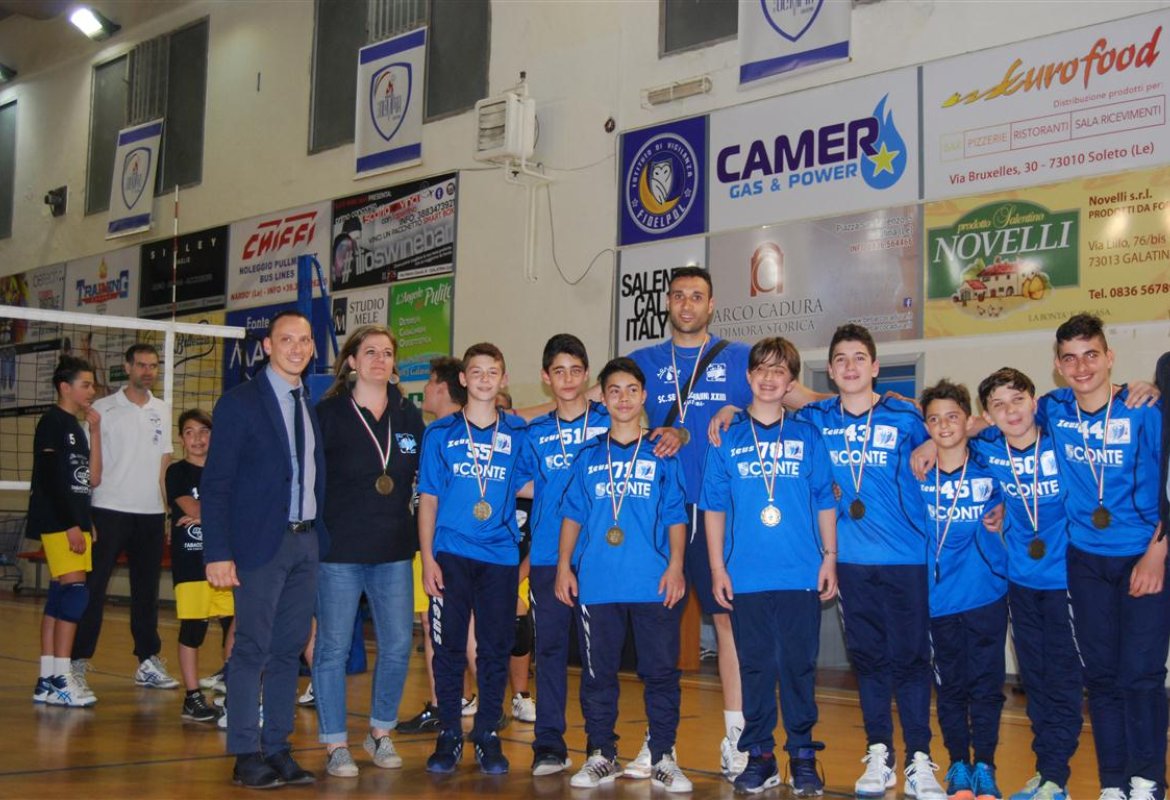 Terzo posto provinciale per la SBV Galatina - Polo 3 Scuola Media Giovanni XXIII