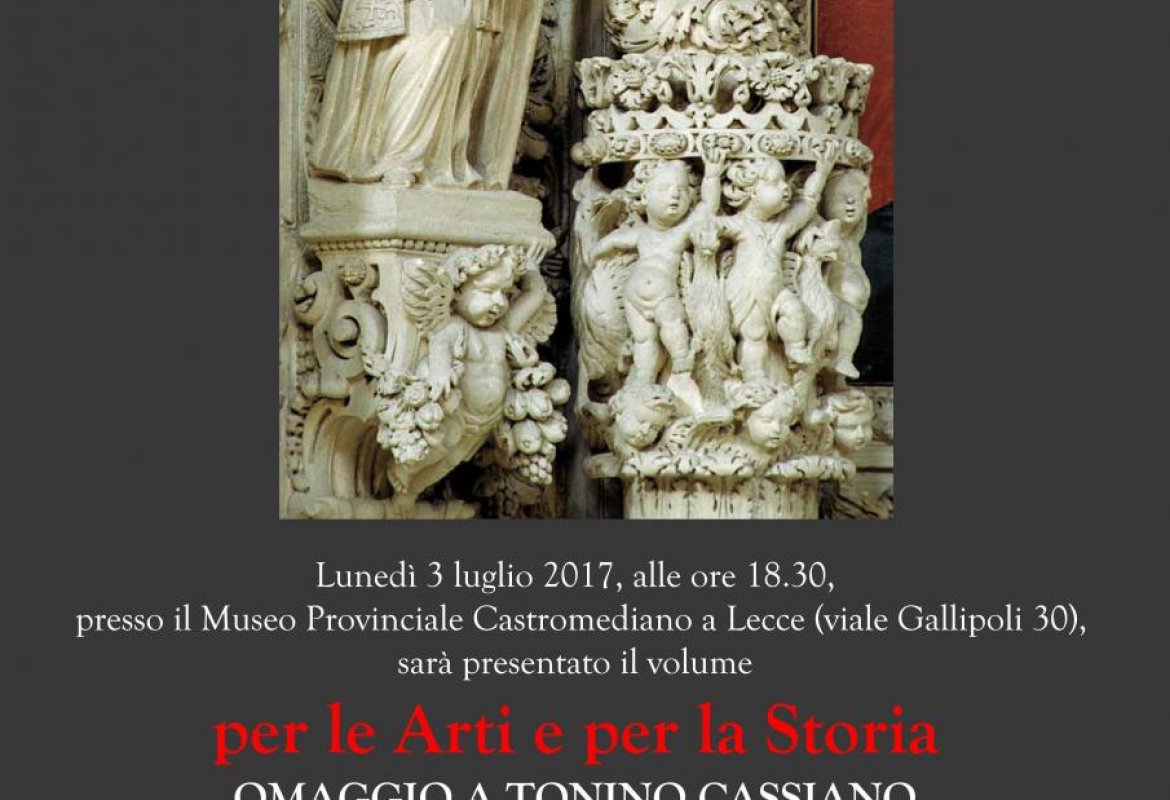 “Per le Arti e per la Storia - Omaggio a Tonino Cassiano”