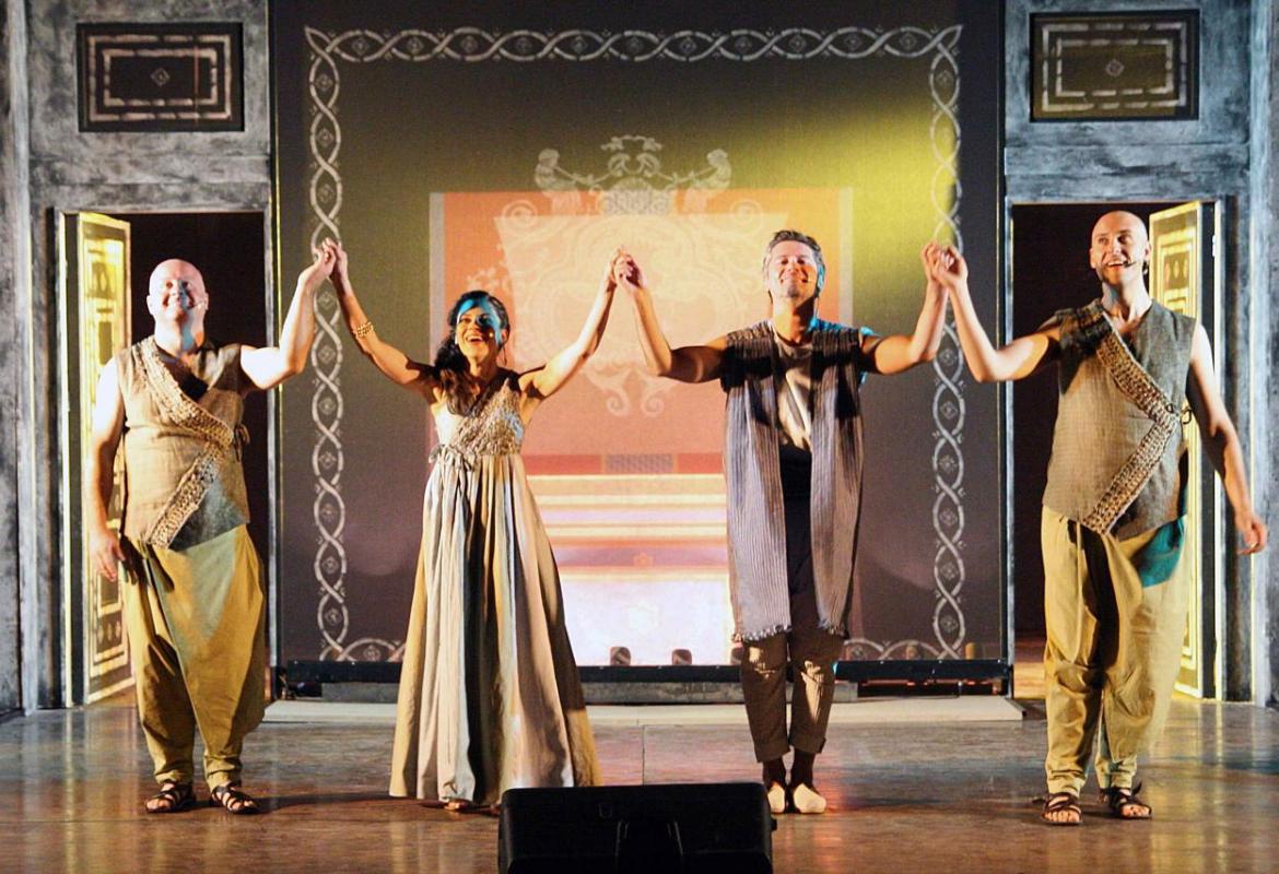  Ettore Bassi è Anfitrione nel Teatro Romano di Lecce
