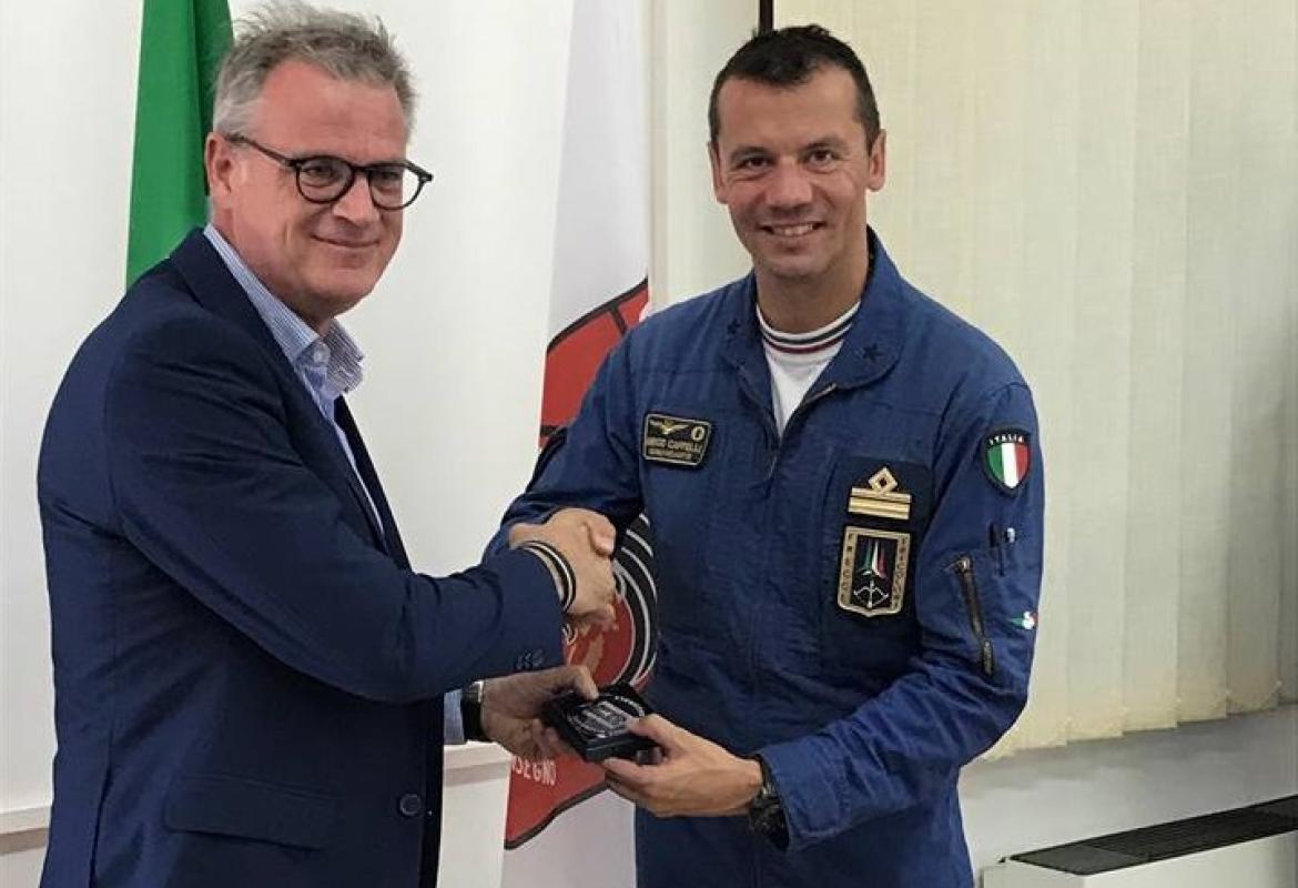 La Città di Galatina rende omaggio alle Frecce Tricolori