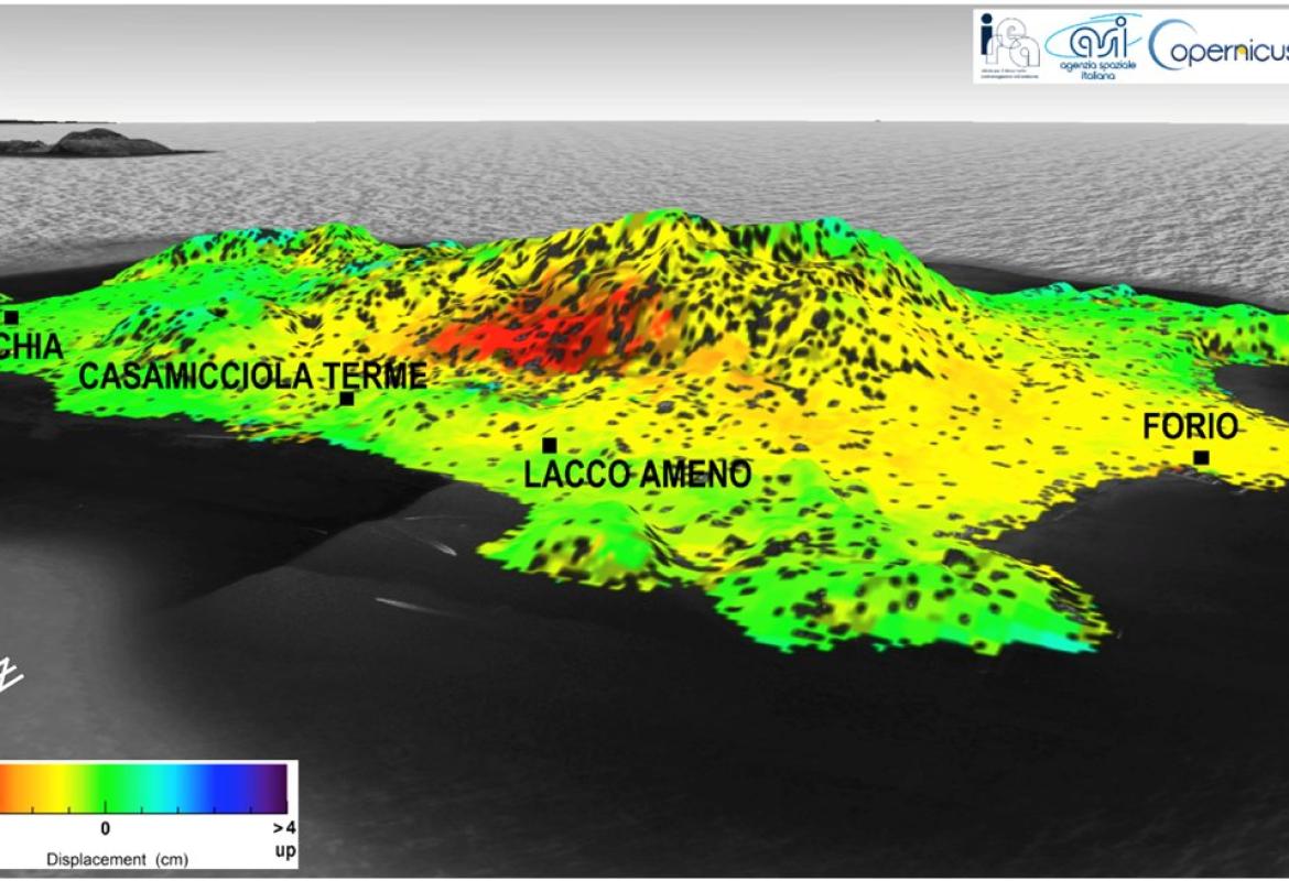I movimenti del suolo ad Ischia rilevati con i satelliti