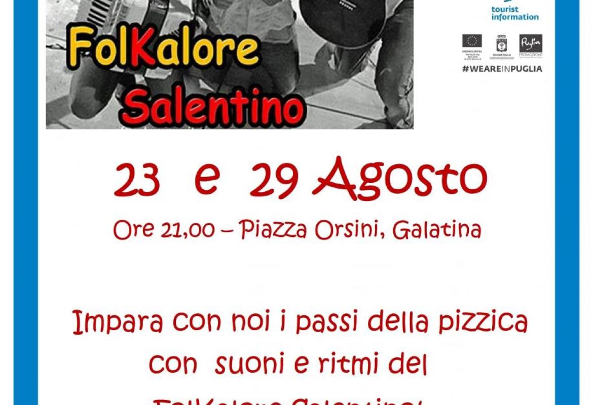 A Galatina il laboratorio di pizzica sotto le stelle