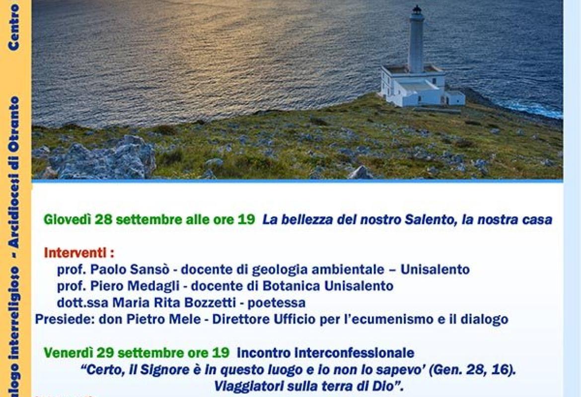 “Certo, il Signore è in questo luogo e io non lo sapevo’ (Gen. 28, 16). Viaggiatori sulla terra di Dio”
