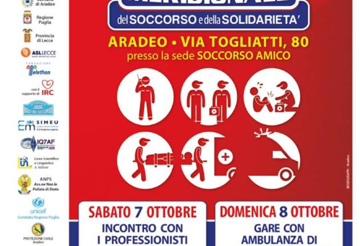 Tutto pronto per il Rally Meridionale del Soccorso e della Solidarietà 
