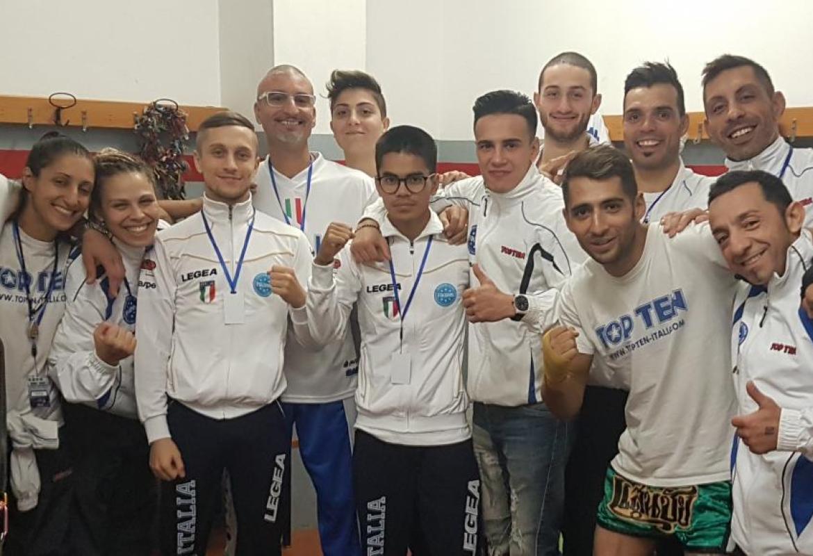 Lisi e Coluccia medaglie d'argento al Campionato Europeo WMO di Boxe Tailandese