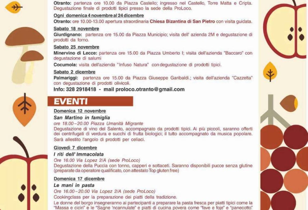 Ad Otranto i "Sapori de na fiata"