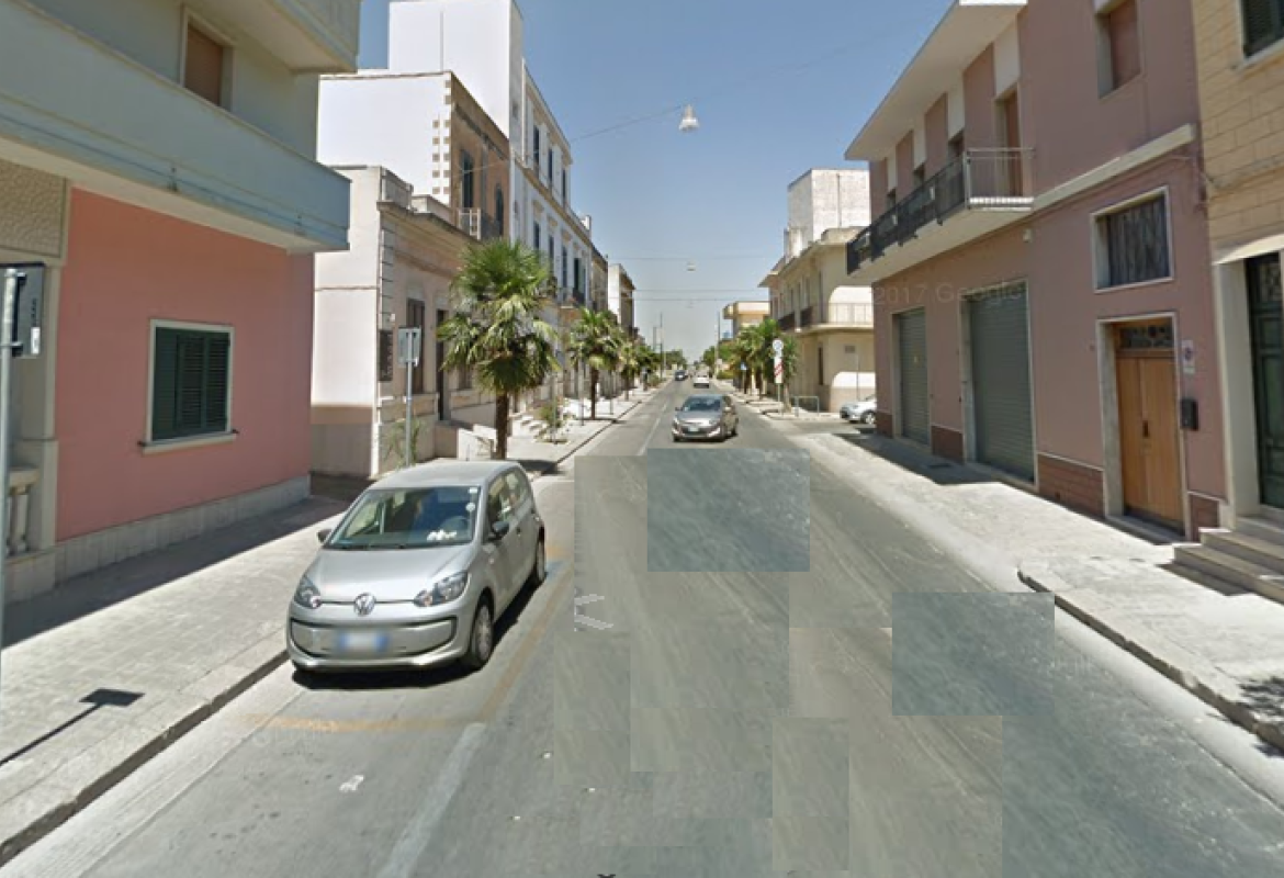 La disgraziata sorte del 'verde' in corso Diaz