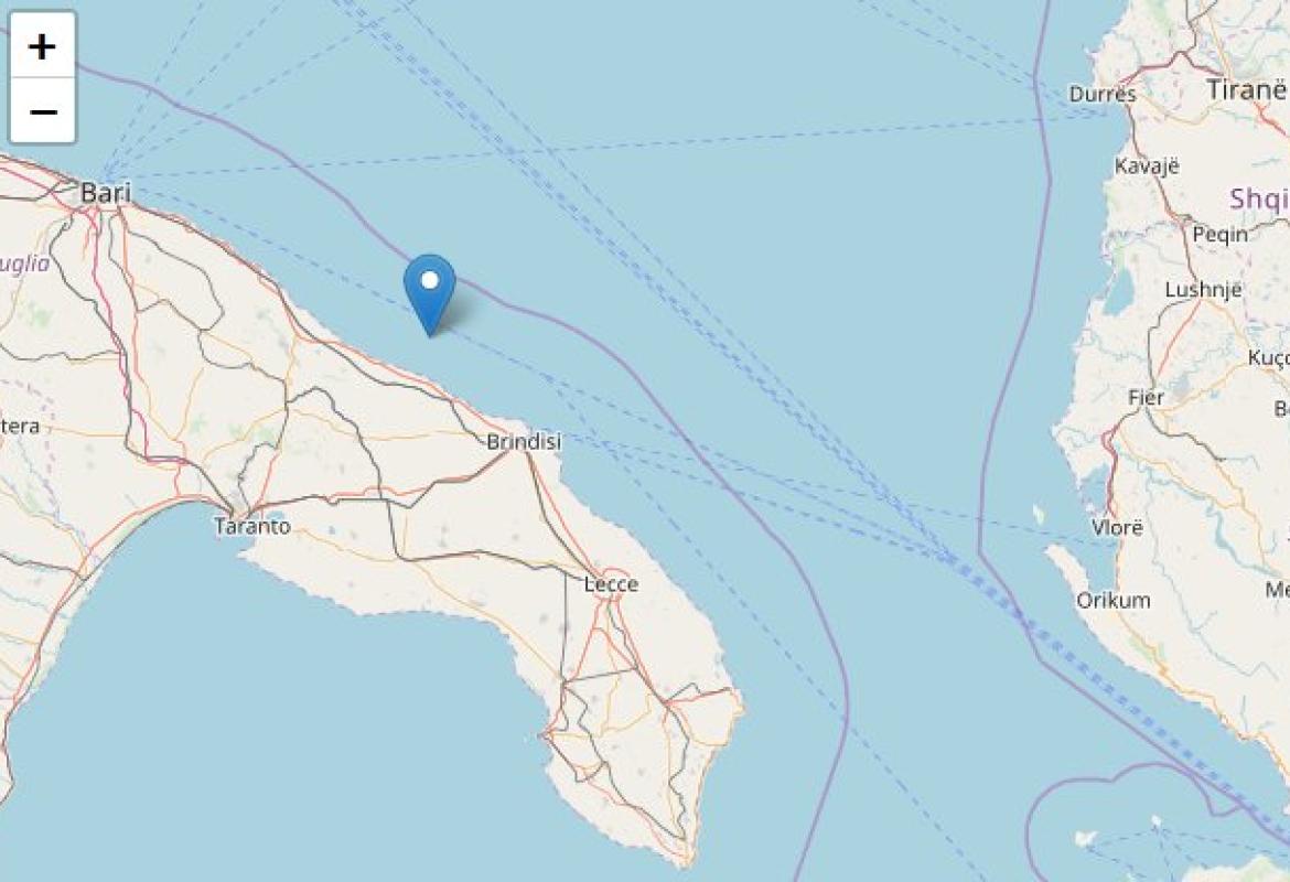 Il terremoto avvertito anche a Galatina