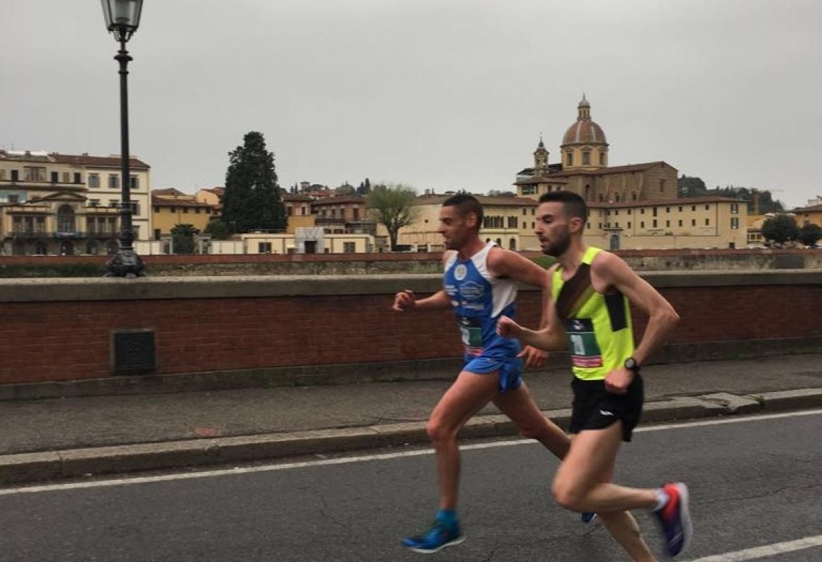 Gianluca Tundo secondo degli italiani alla mezza maratona di Firenze