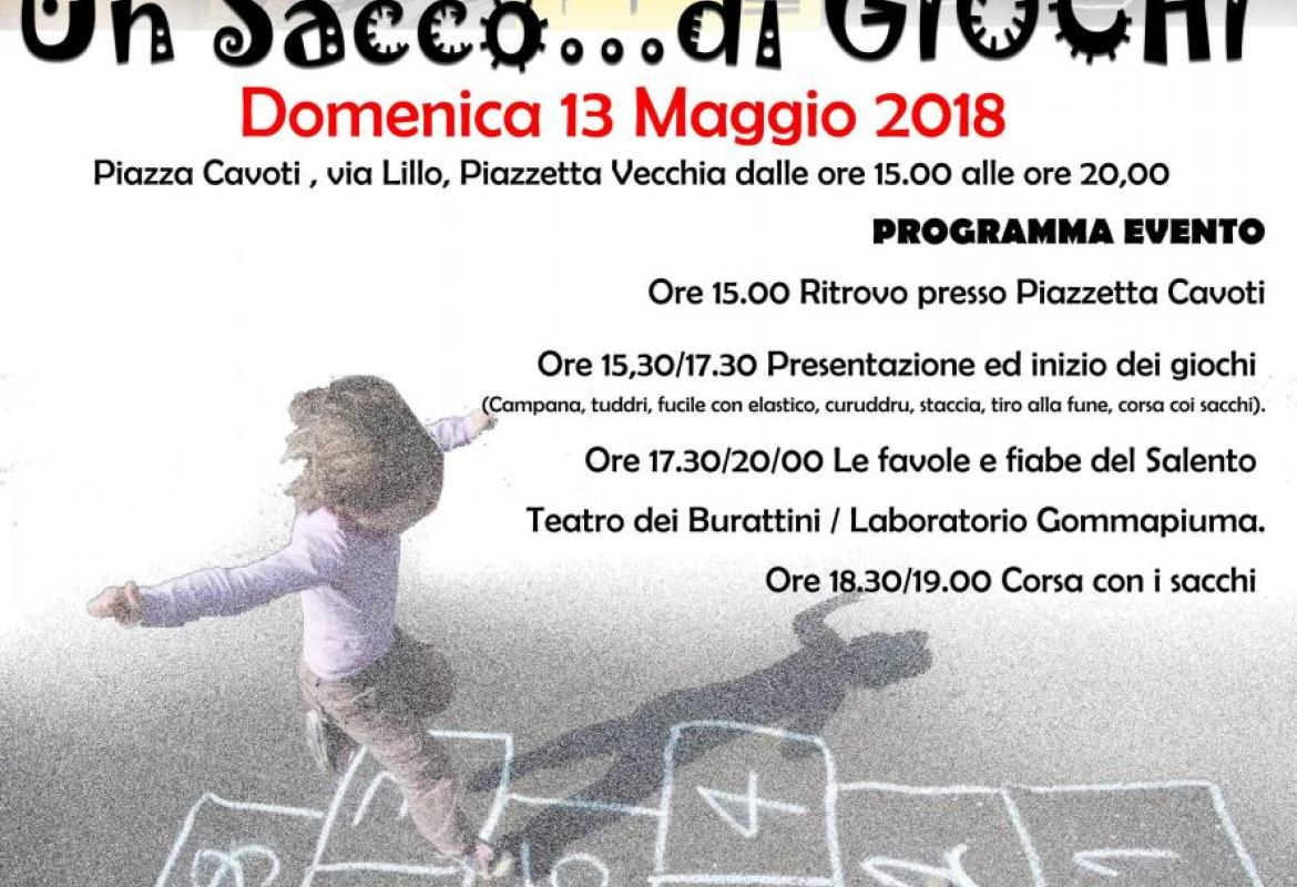“Un sacco … di giochi” con la Pro Loco di Galatina