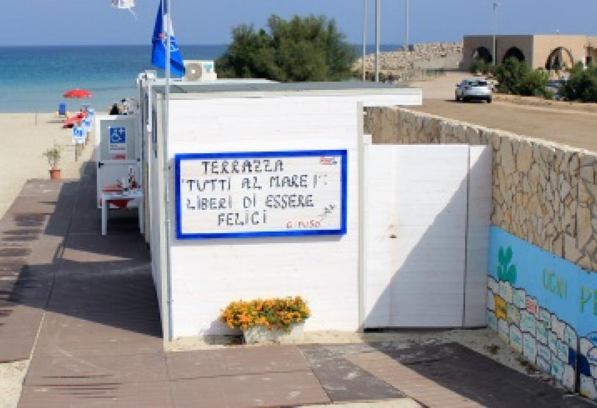 La ASL di Lecce con "Io posso" per un mare accessibile a tutti