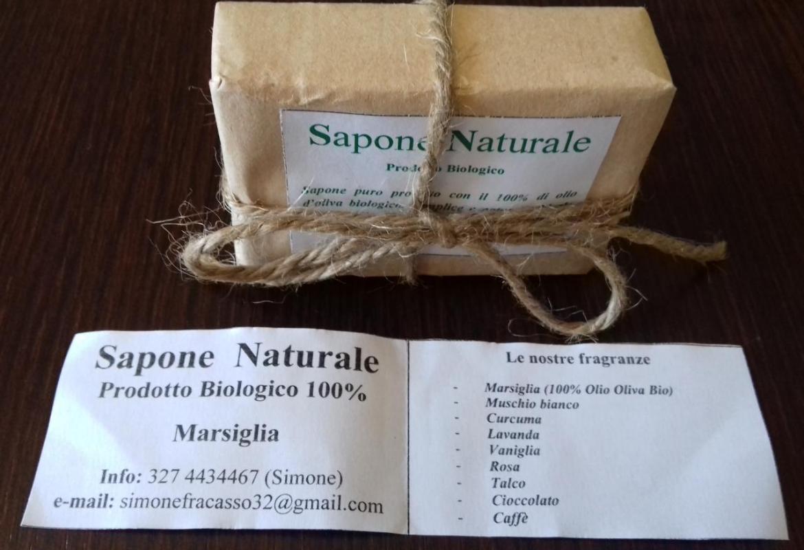 "Produco a Galatina il vero sapone di Marsiglia biologico ricavato dall'olio di oliva"