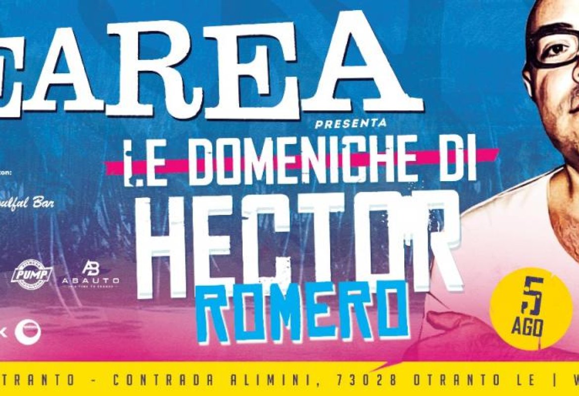 Hector Romero al Balnearea di Otranto