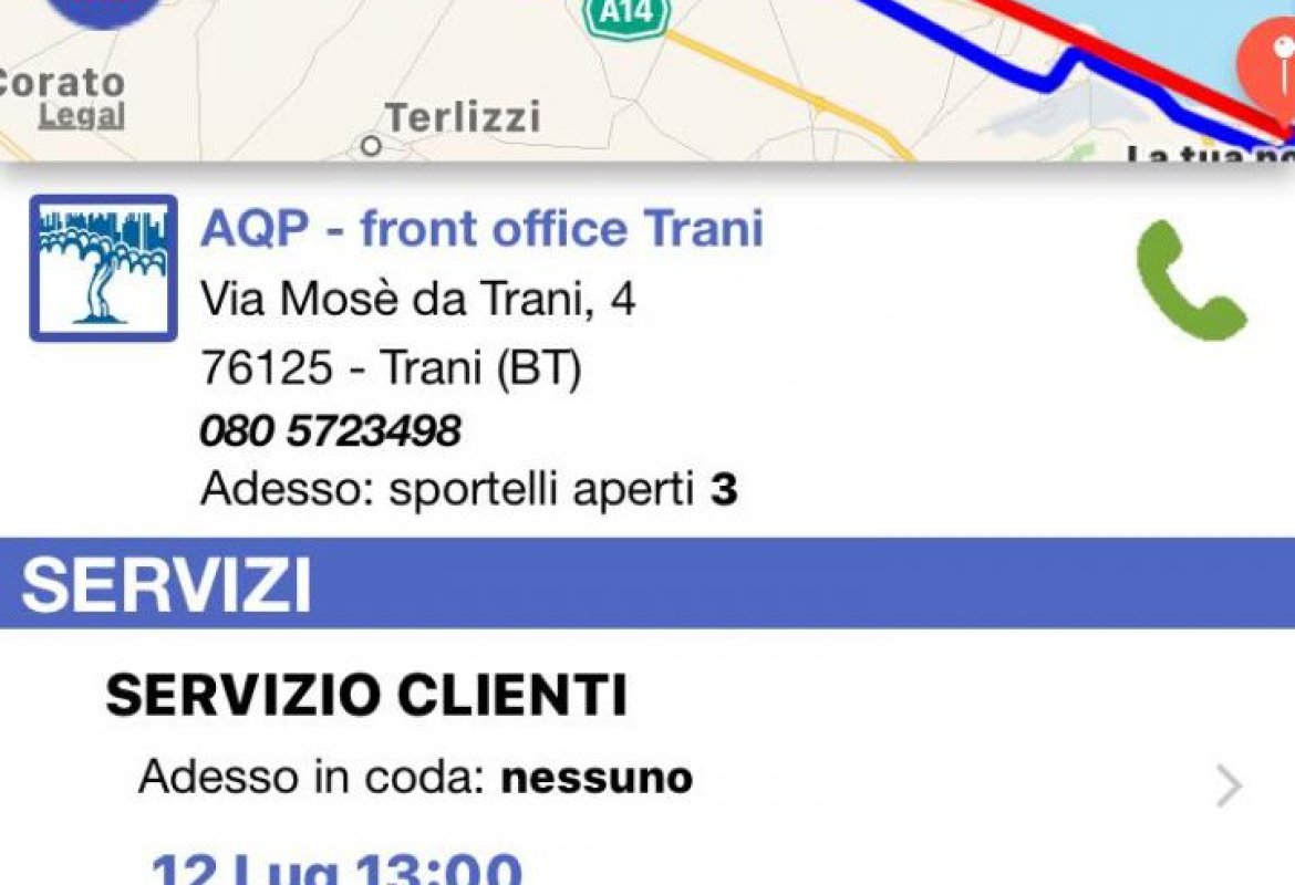 “Salta la coda”, il nuovo servizio di prenotazione Aqp