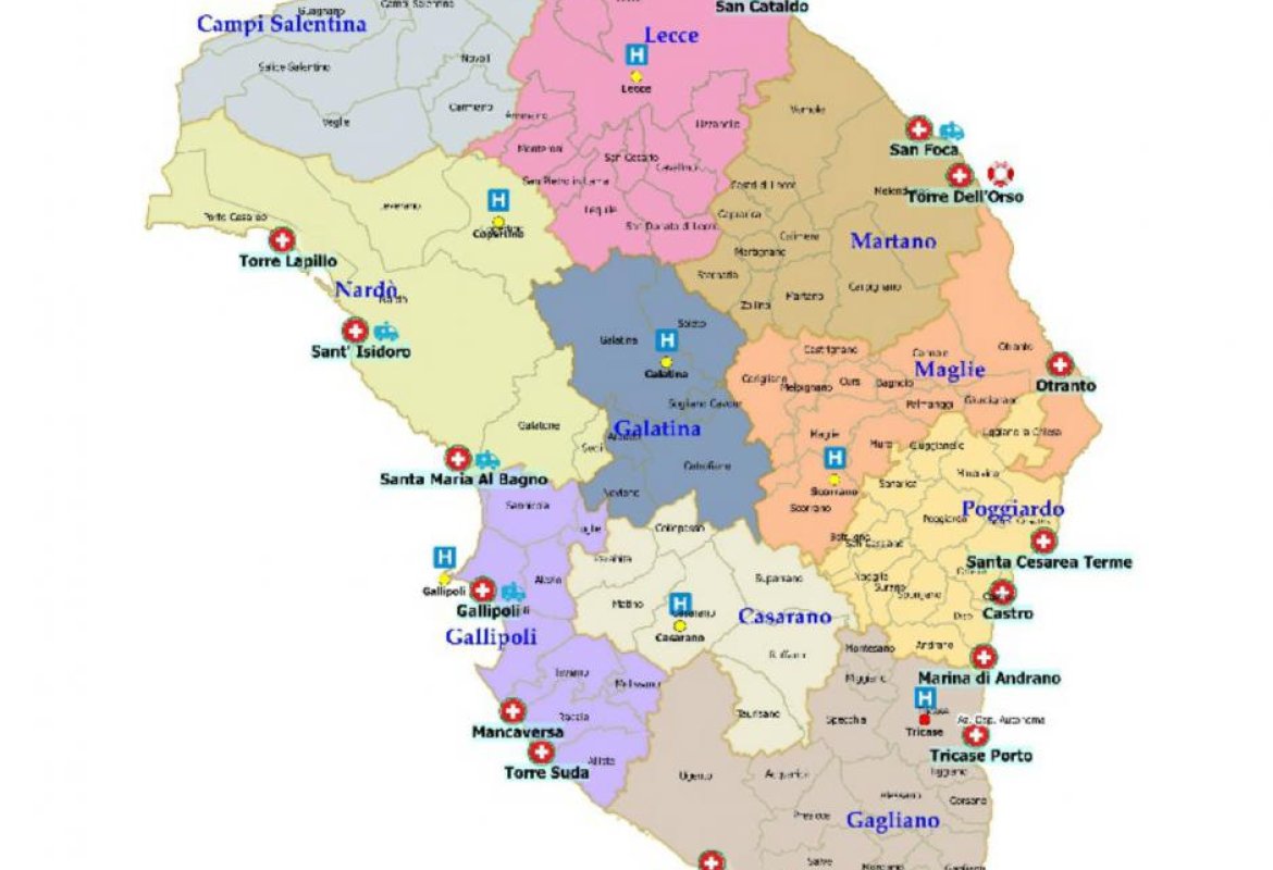 Attivati dalla Asl i presidi sanitari estivi