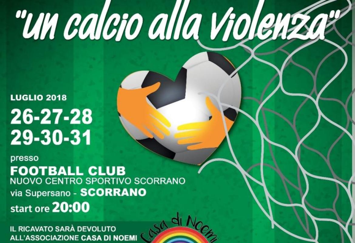 “Un calcio alla violenza”