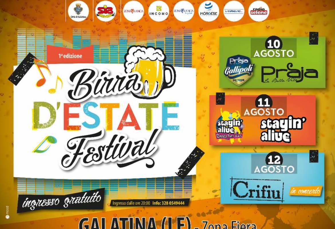 Birra d'Estate festival a Galatina