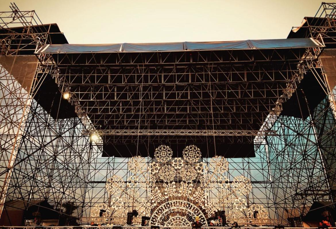 Un grande sole sul palco di Melpignano