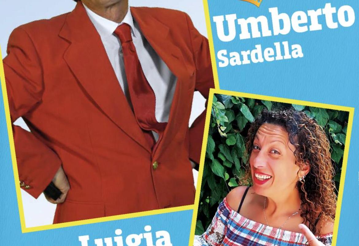 Umberto Sardella e Luigia Caringella al Teatro Tartaro
