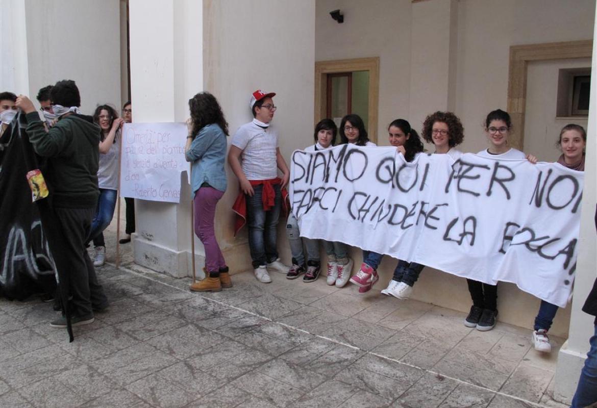 "Siamo qui per non farci chiudere la bocca"