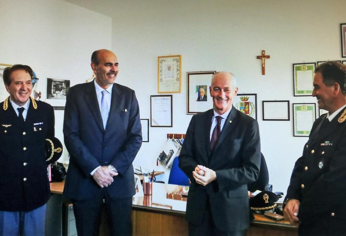 Visita lampo del Capo della Polizia al Commissariato di Galatina