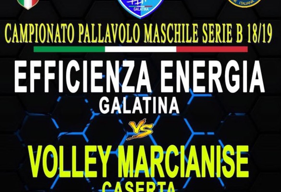 La delicata sfida fra Efficienza Energia Galatina e Volley Marcianise