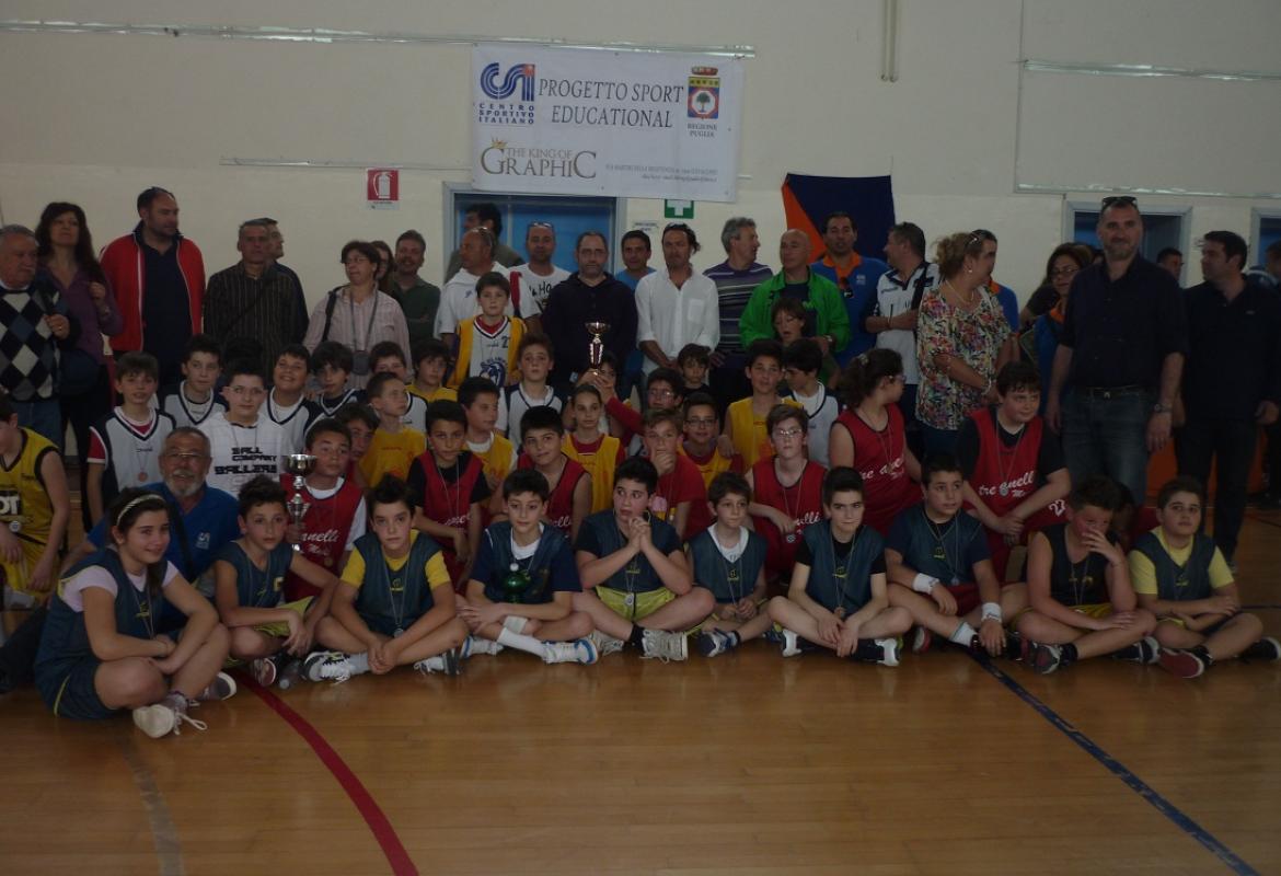 Grande successo della I festa regionale del basket